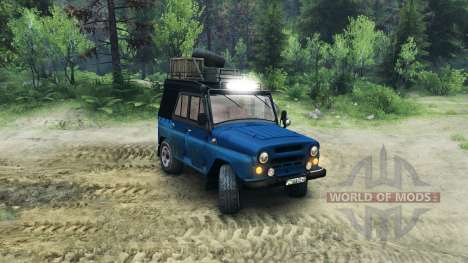 УАЗ-31512 для Spin Tires