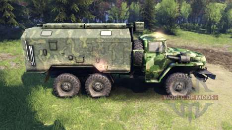 Урал-4320 camo v1 для Spin Tires