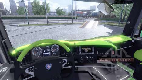 Интерьер для Scania -Acid- для Euro Truck Simulator 2
