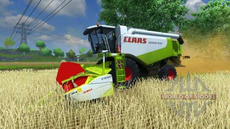 CLAAS Lexion 550 v1.5 для Farming Simulator 2013