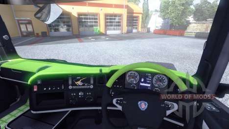 Интерьер для Scania -Acid- для Euro Truck Simulator 2