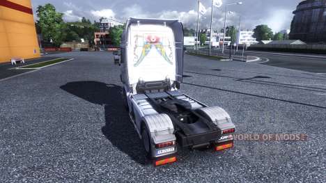 Окрас -Viking Line- на тягач Scania для Euro Truck Simulator 2