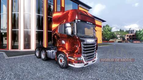Окрас -Dragon- на тягач Scania для Euro Truck Simulator 2