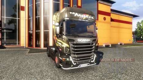 Окрас -R730 F.lli Acconcia- на тягач Scania для Euro Truck Simulator 2
