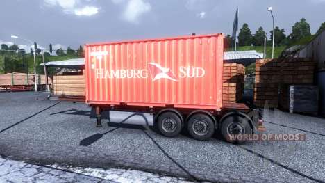 Новый окрас контейнерных грузов vol.3 для Euro Truck Simulator 2