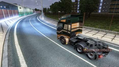 Ксенон v4 для Euro Truck Simulator 2
