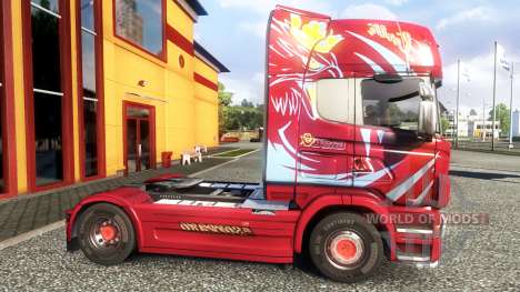 Окрас -Fratelli Liotti- на тягач Scania для Euro Truck Simulator 2