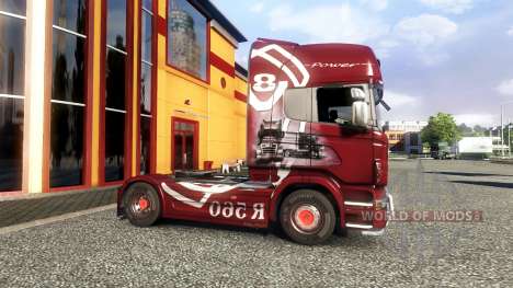 Окрас -R560- на тягач Scania для Euro Truck Simulator 2