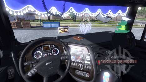 Интерьер для DAF XF для Euro Truck Simulator 2