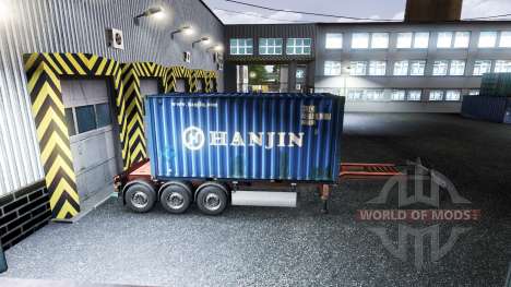 Новый окрас контейнерных грузов vol.1 для Euro Truck Simulator 2
