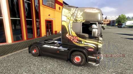 Окрас -R730 F.lli Acconcia- на тягач Scania для Euro Truck Simulator 2