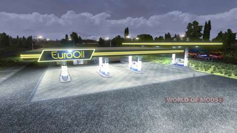 АЗС EuroOil для Euro Truck Simulator 2