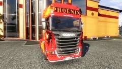 Окрас -Phoenix- на тягач Scania для Euro Truck Simulator 2