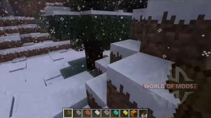 Снегопад для Minecraft