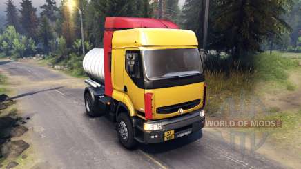 Renault Premium Yellow для Spin Tires