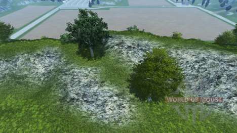 Новые текстуры деревьев и травы для Farming Simulator 2013