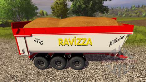 Прицепы Ravizza Millenium 8200 для Farming Simulator 2013