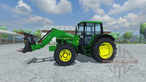 John Deere 6506 FL v2.5 для Farming Simulator 2013