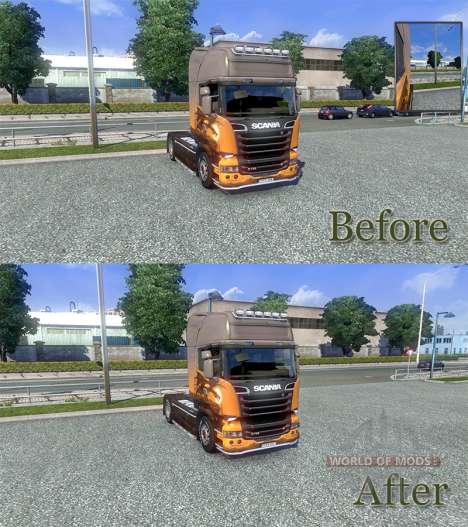 Модифицированная физика [Final version] для Euro Truck Simulator 2