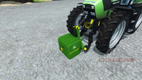 Противовес John Deere v1.1 для Farming Simulator 2013
