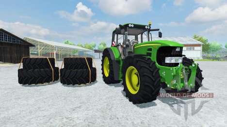 John Deere 7530 Premium v2.0 для Farming Simulator 2013