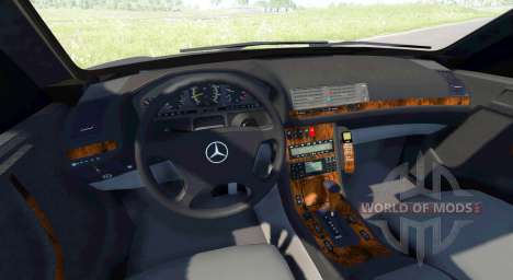 Mercedes-Benz E420 W124 tuning для BeamNG Drive