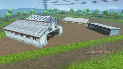 Размещаемые павильоны для Farming Simulator 2013