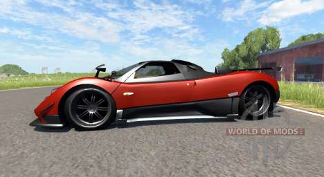 Pagani Zonda Cinque Roadster 2009 для BeamNG Drive