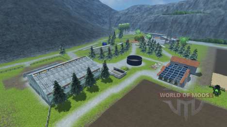 Небольшая ферма для Farming Simulator 2013