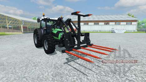 Вилы для погрузки тюков для Farming Simulator 2013