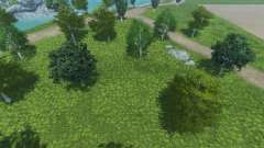 Новые текстуры деревьев и травы для Farming Simulator 2013