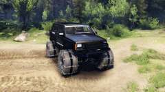 Jeep Cherokee XJ v1.3 Rough Country black для Spin Tires