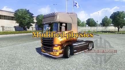 Модифицированная физика [Final version] для Euro Truck Simulator 2