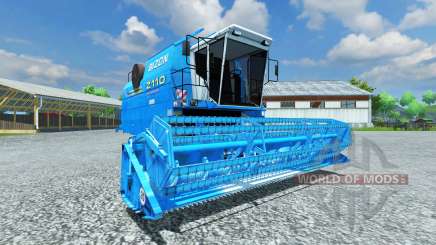 Bizon Z 110 blue для Farming Simulator 2013