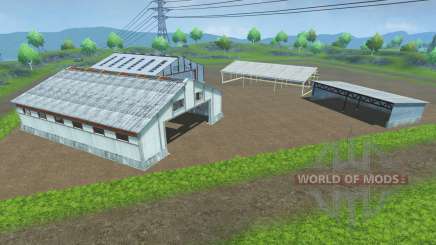 Размещаемые павильоны для Farming Simulator 2013