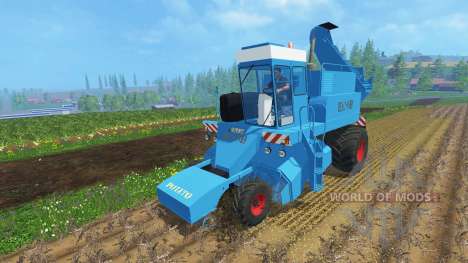 Свеклоуборочный комбайн КС-6Б clean для Farming Simulator 2015