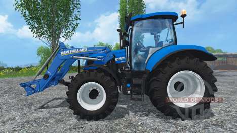 New Holland T6.160 Ohne Glanz для Farming Simulator 2015