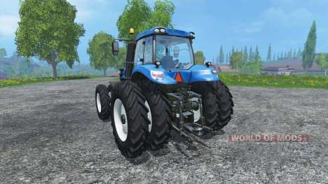 New Holland T8.320 dualrow для Farming Simulator 2015