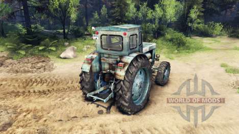 Трактор Т-40АМ v1.1 для Spin Tires