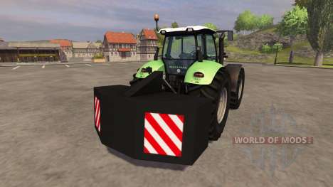 Задний противовес для Farming Simulator 2013
