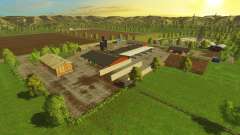 Локация -Деревушка- для Farming Simulator 2015