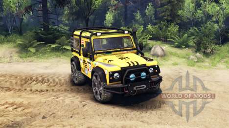 Land Rover Defender 90 v2.0 для Spin Tires