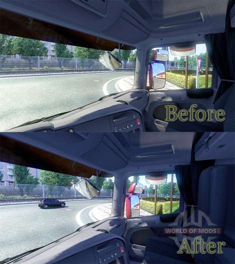 Зеркала для Scania для Euro Truck Simulator 2