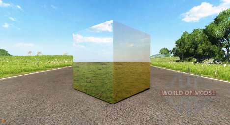 Зеркальный куб для BeamNG Drive