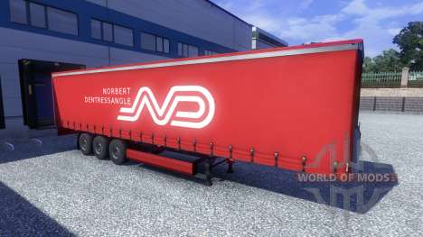 Пак раскрасок для полуприцепов для Euro Truck Simulator 2