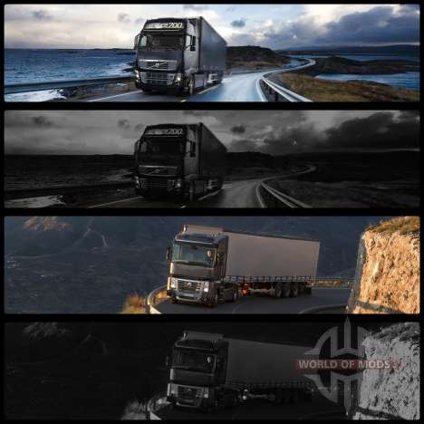 Загрузочные экраны для Euro Truck Simulator 2