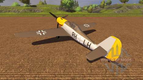 Самолёт Messerschmitt v3.0 для Farming Simulator 2013