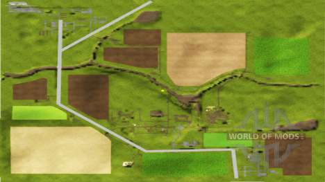 Локация Колхоз Рассвет для Farming Simulator 2013