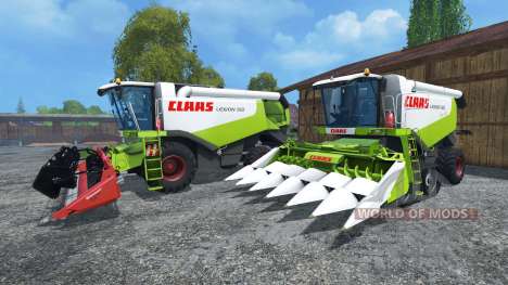 CLAAS Lexion 550 и 560TT для Farming Simulator 2015
