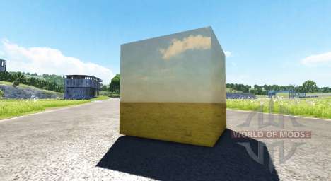 Зеркальный куб для BeamNG Drive